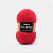 Vardhman Bigboss Acrylic Knitting Wool Pink Colour Ball (200 Grams). Suitable for Craft, Babywear Blankets, Ponchos mufflers, caps, Thick mota Needle Crochet Hook Thread;
