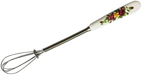 Pindia Small Whisks 7 inches Stainless Steel Handle Mini Tiny Mixing Balloon Wire Whisks (Pack of 1)
