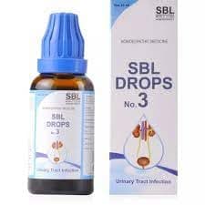 SBL Drops No 3 Urinary Track Infection 30ml Pack of 2