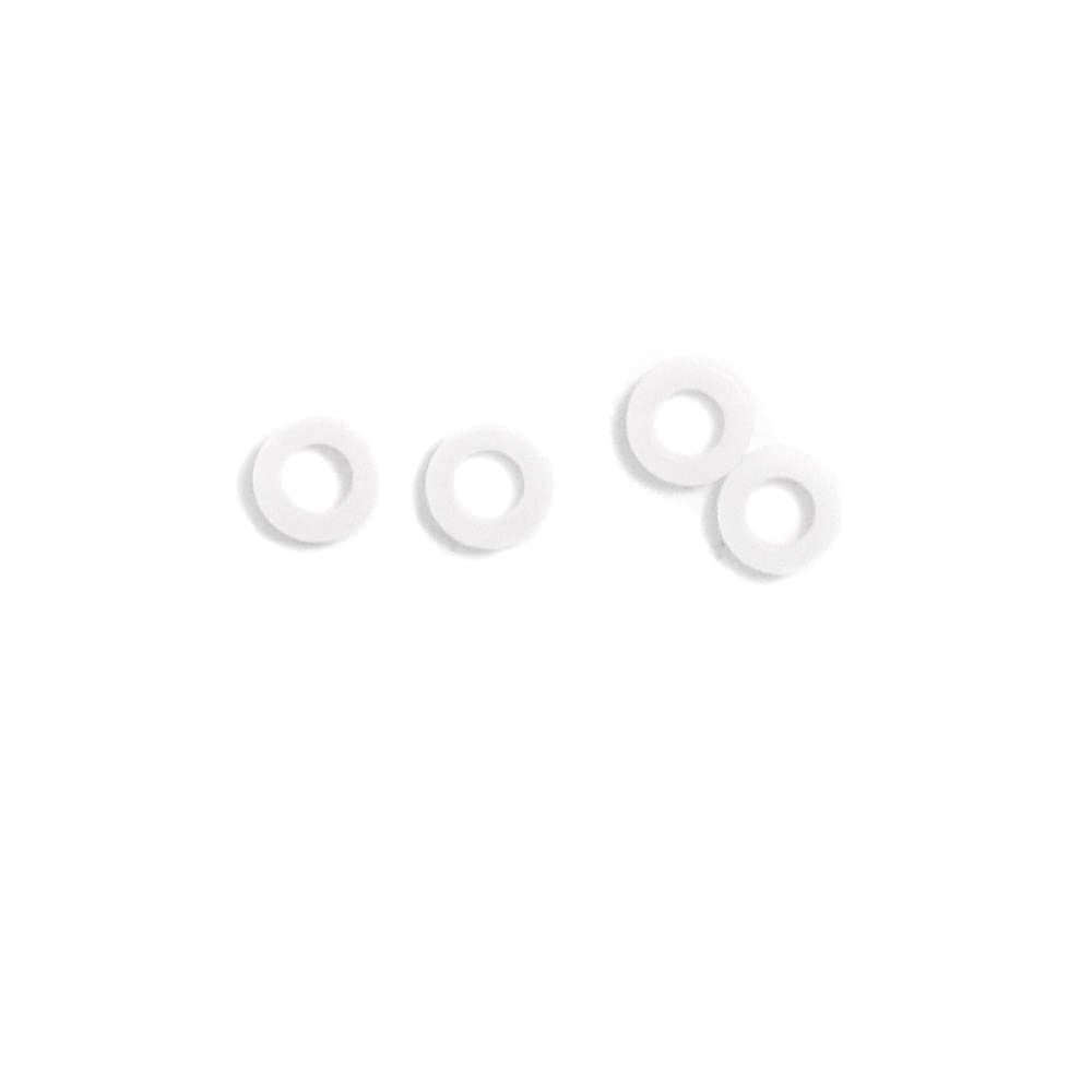 Gibraltar SC-12 Nylon Tension Rod Washer 12/Pack,Silver