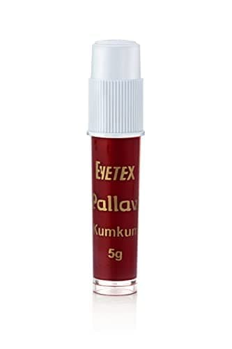 Eyetex Pallavi Liquid Kumkum, 4.5g (Pack of 20) - Maroon