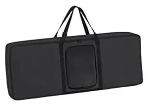 Keyboard Bag Case Cover for Casio CT-S100, CT-S200, CT-S 300 with Front Pocket - Black