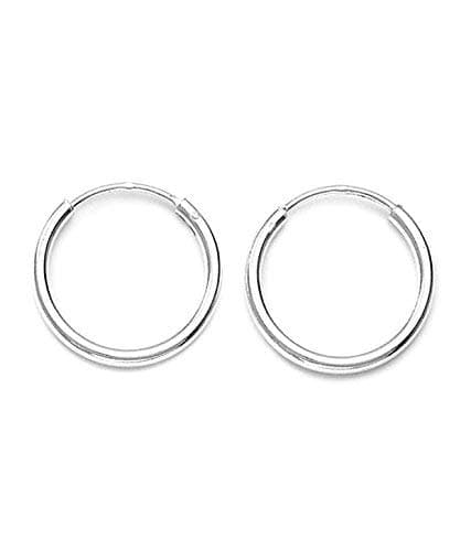 ELOISH Sterling Silver Hoop Bali Earrings for Women