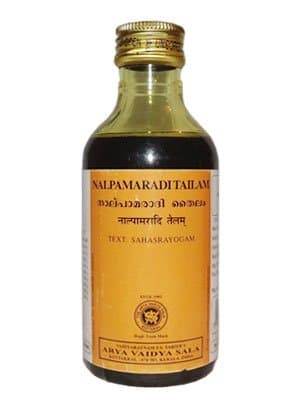 Arya Vaidya Sala Kottakkal Ayurvedic Nalpamaradi Tailam - 200 ml