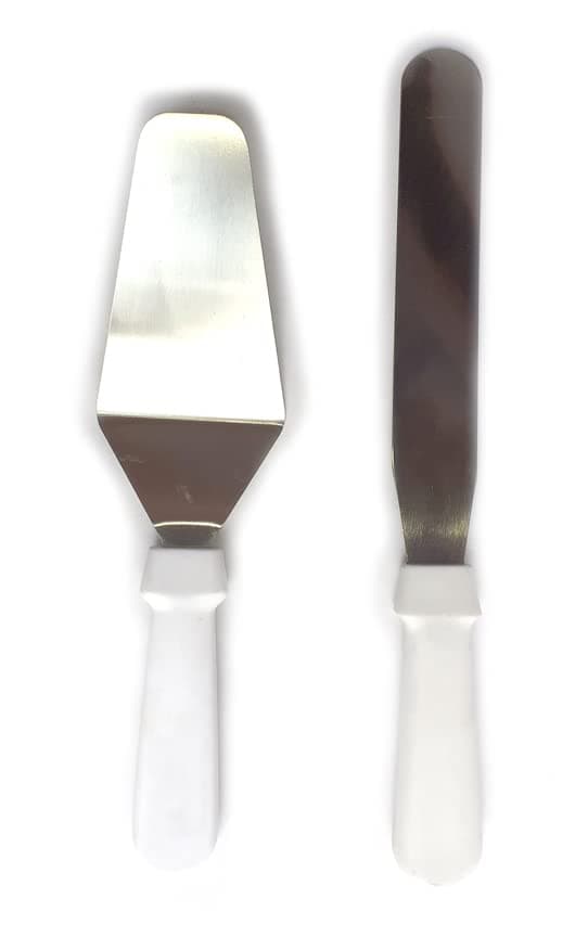 Prime Bakers and Moulders Stainless Steel Palette Knife with Cake Server for Icing Decorating garnishing