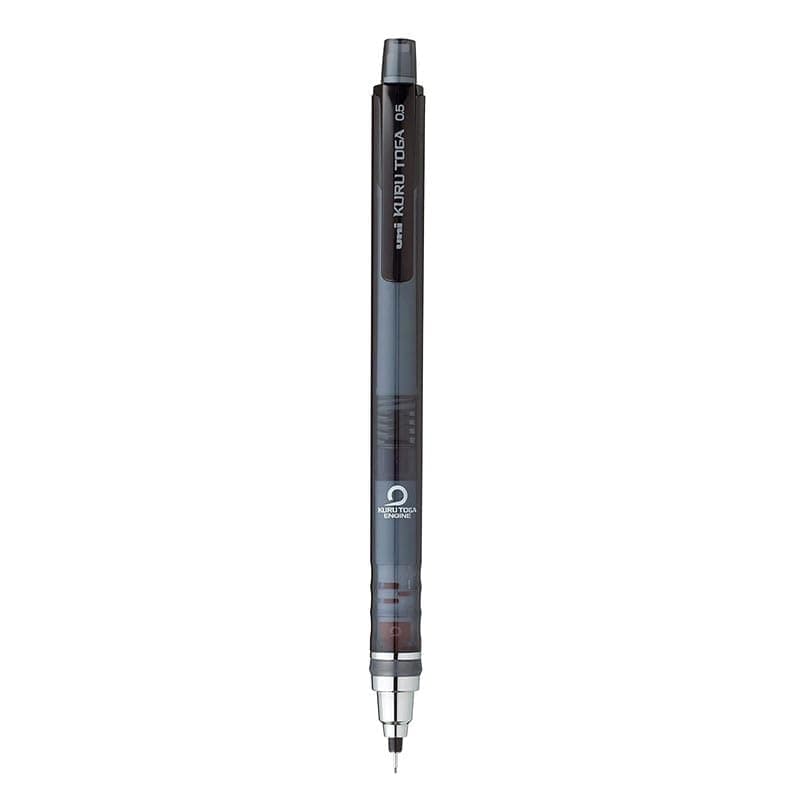 Uni-Ball Kuru Toga M5-450T 0.5mm Mechanical Pencil with 0.5 mm HB Lead Blister Pack | Smoke Body, Pack of 1