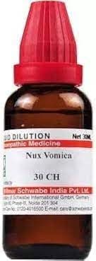 Dr. Willmar Schwabe India Nux Vomica 30Ch 30ML (Pack of 2)