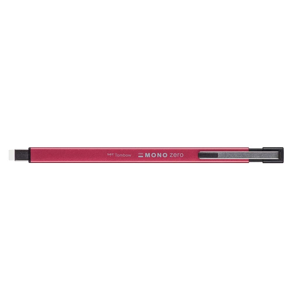 Tombow Mono Zero Metal Square Tip Precision Eraser - Red