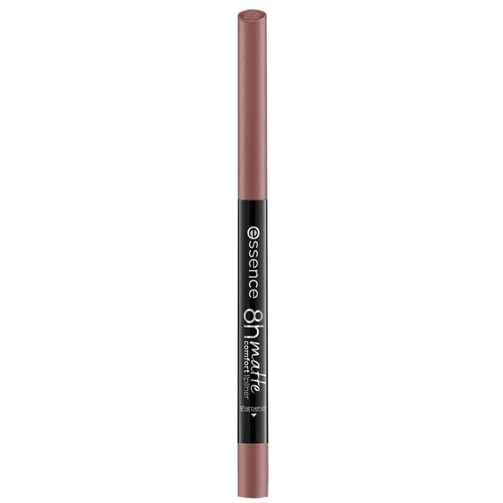 Essence 8h matte comfort lipliner 02 Silky Hazelnut, lip liner, hazelnut, defined lips, long-lasting colour, matte finish, comfortable wear, 0.3 g
