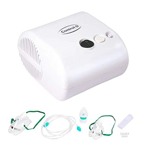Control D Piston Compressor with Mouth Piece, Child and Adult Masks Nebulizer