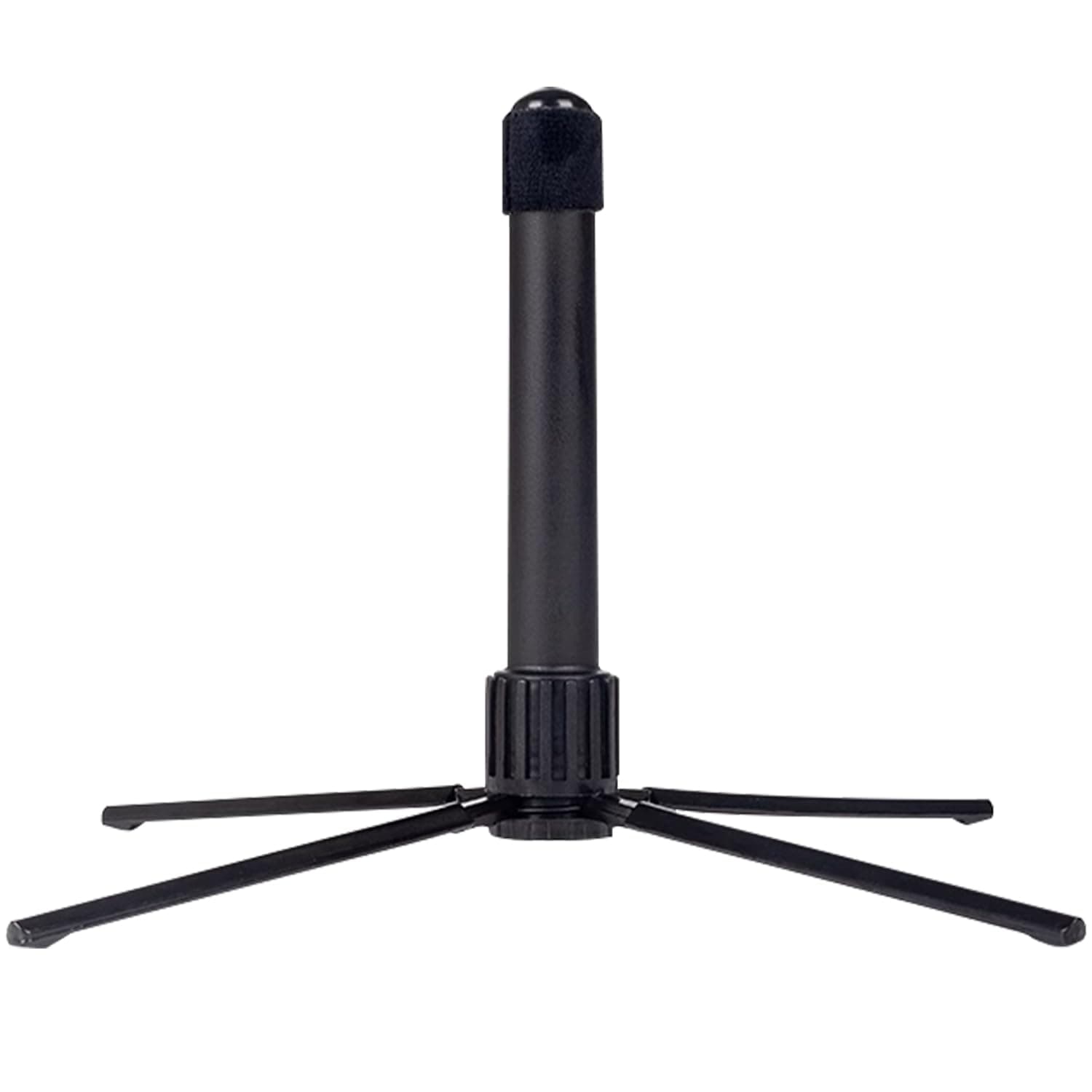 ROCHIX 1890 Portable Foldable Flute Stand Metal Base 4-Leg Flute Stand for Flute Piccolo