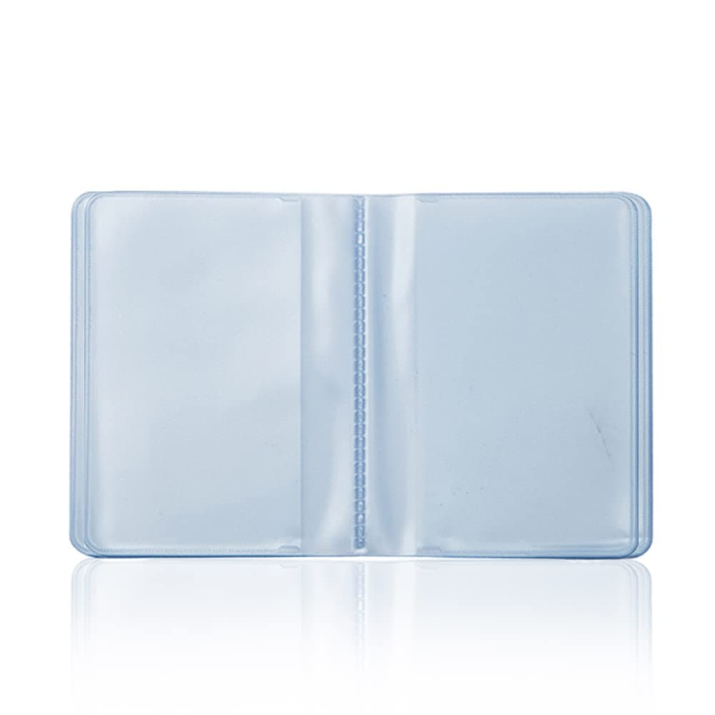 Plastic Wallet Insert Credit Card Holder 10 page 20 slots Replacement