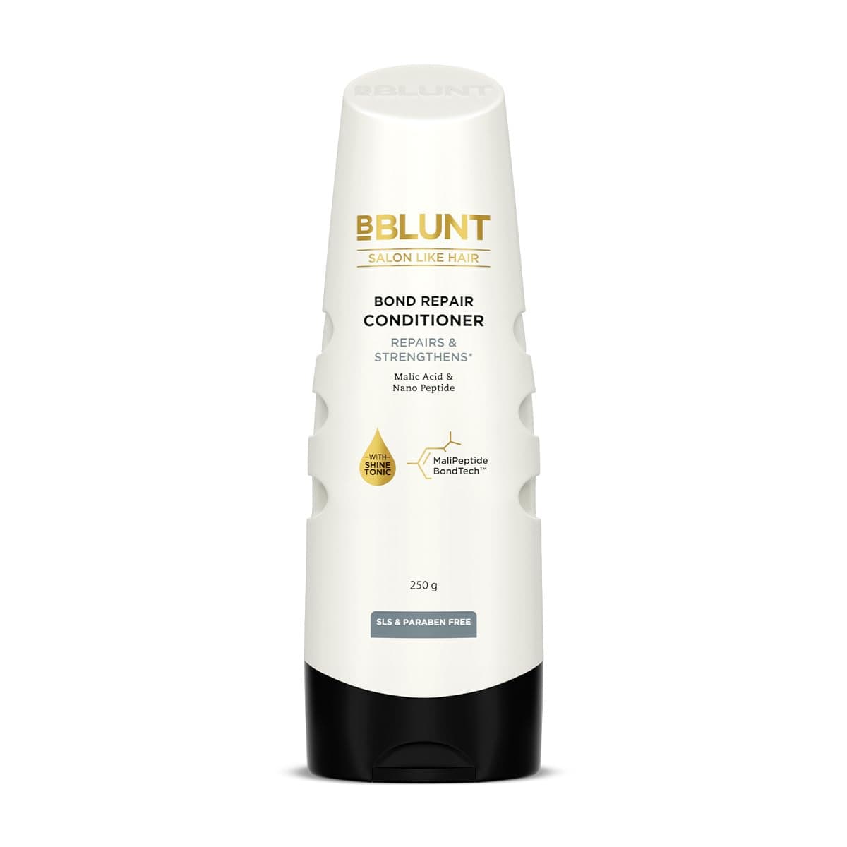 BBLUNT Bond Repair Conditioner - 250 Grams | Repairs Damaged Hair By 89% In Just 1 Use* | Powered With Malipeptide Bondtech | Recommended By Hair Experts | Crafted For Unisex