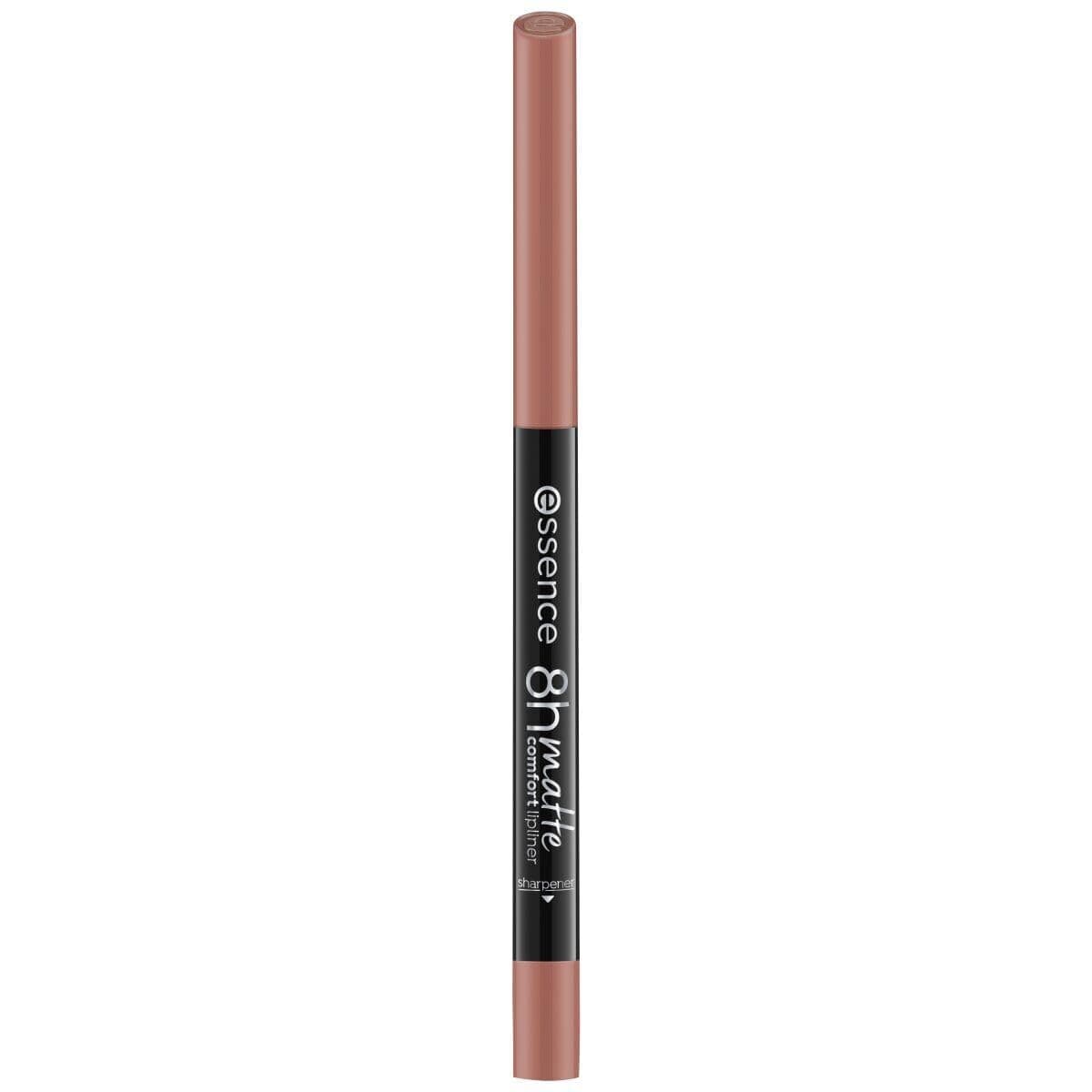 Essence 8h matte comfort lipliner 03 Soft Beige, lip liner, beige, defined lips, long-lasting colour, matte finish, comfortable wear, 0.3 g