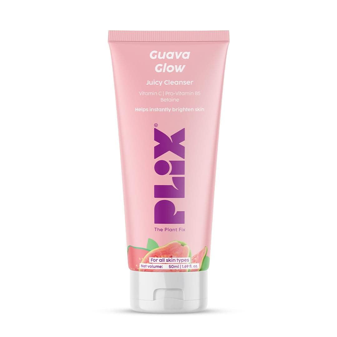 Guava Juicy Mini Cleanser | For Skin Brightening With Vitamin C | Promotes Hydration & Skin Brightening| For Men & Women| For Daily Use | 50 ml