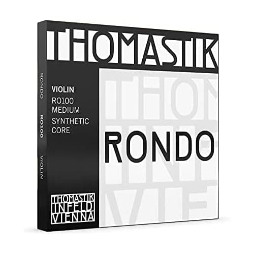 Thomastik-Infeld Rondo Violin String Carbon steel, Tin-plated, For Professionals - Deep Tonal Intensity with Compact Focus – Vast Dynamic Range – Powerful Presence - Made in Vienna