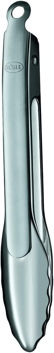 Rosle 9" Locking Tongs; One Hand Operation