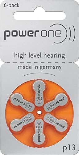 Power One P13 Hearing Aid Battery (6 X 7Pack) 42 Nos