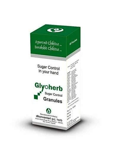 Dhanvantari Glyoherb Sugar Control Granules - Pack of 2