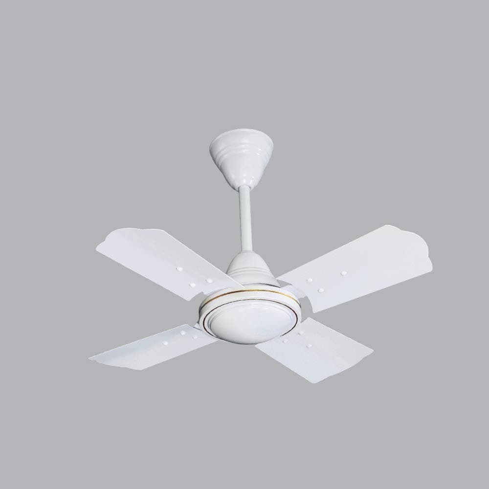 Crompton Aluminium Cool Breeze 600 mm (24 Inch) Anti Rust Small Ceiling Fan (Opal White), 4 stars