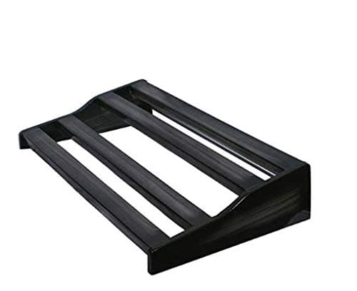 AKS Musical Wooden Guitar Pedal Board with Carry Bag | Black Effects Pedalboard for Electric Guitar | Lightweight Professional Stage & Studio Pedal Board | Made in India