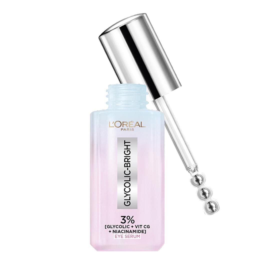 L'Oréal Paris Glycolic Bright Dark Circle Eye Serum, 20ml