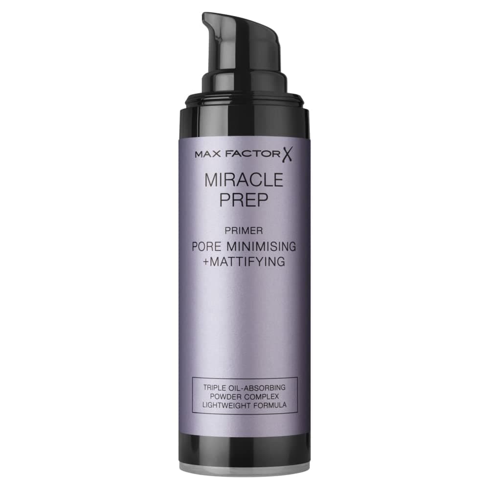 Max Factor Max Factor Miracle Prep Mattifying + Pore Minimising Primer, Translucent, 30 ml
