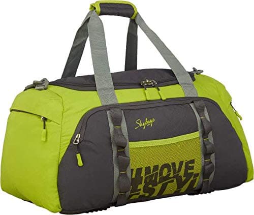 Skybags Hustle DF 55 Polyester carry on luggage Duffle Luggage (Green)