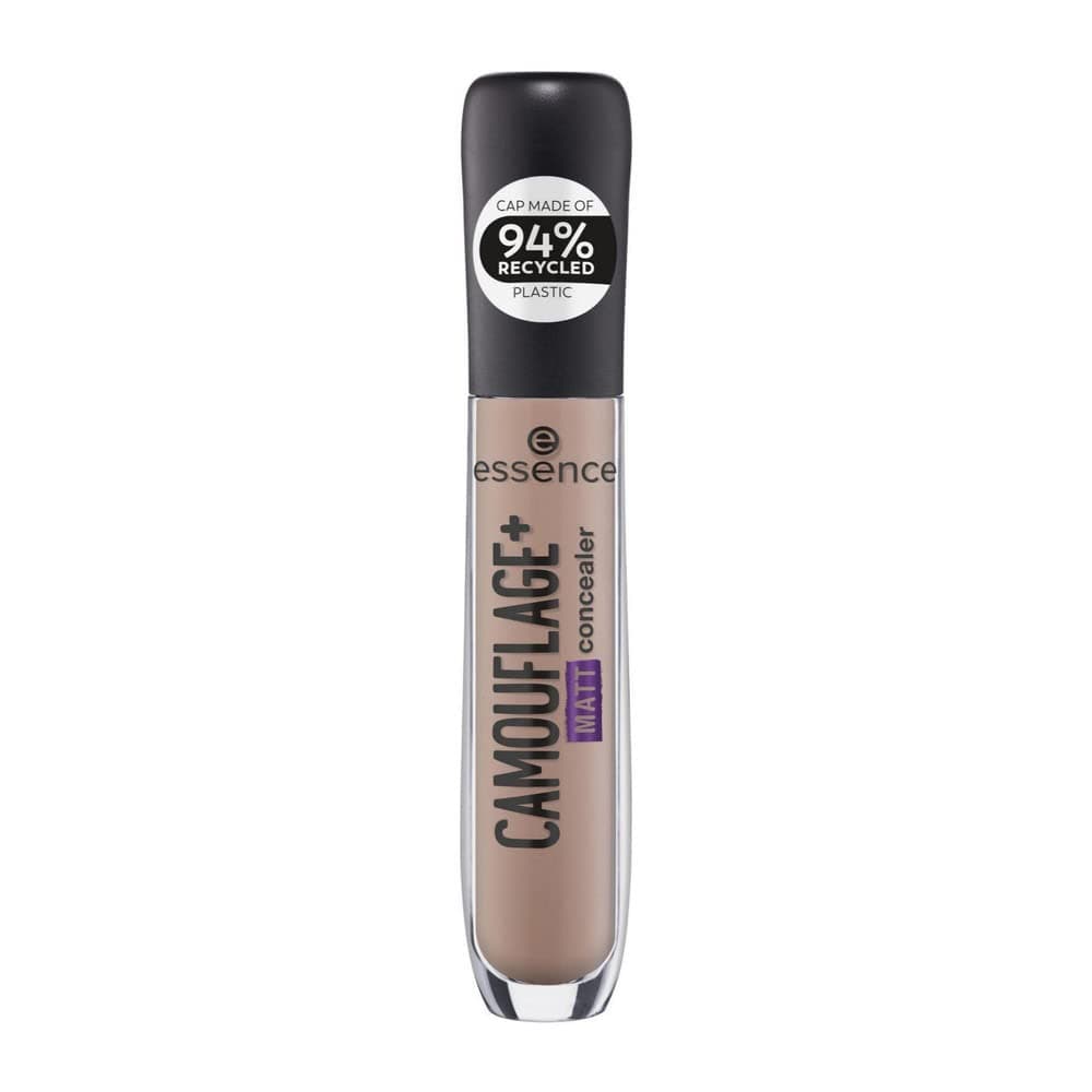 Essence CAMOUFLAGE+ MATT concealer 30 light honey, liquid concealer, light honey shade, waterproof, full coverage, matte finish, 5 ml
