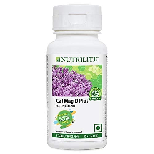Nutrilite Amway Alfalfa Calcium Plus 113 Capsules,1 Count