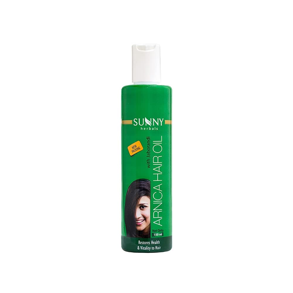 Sunny Arnica Hair Oil with the Goodness of Jaborandi, Multicolor, 150 ml (Pack of 1)