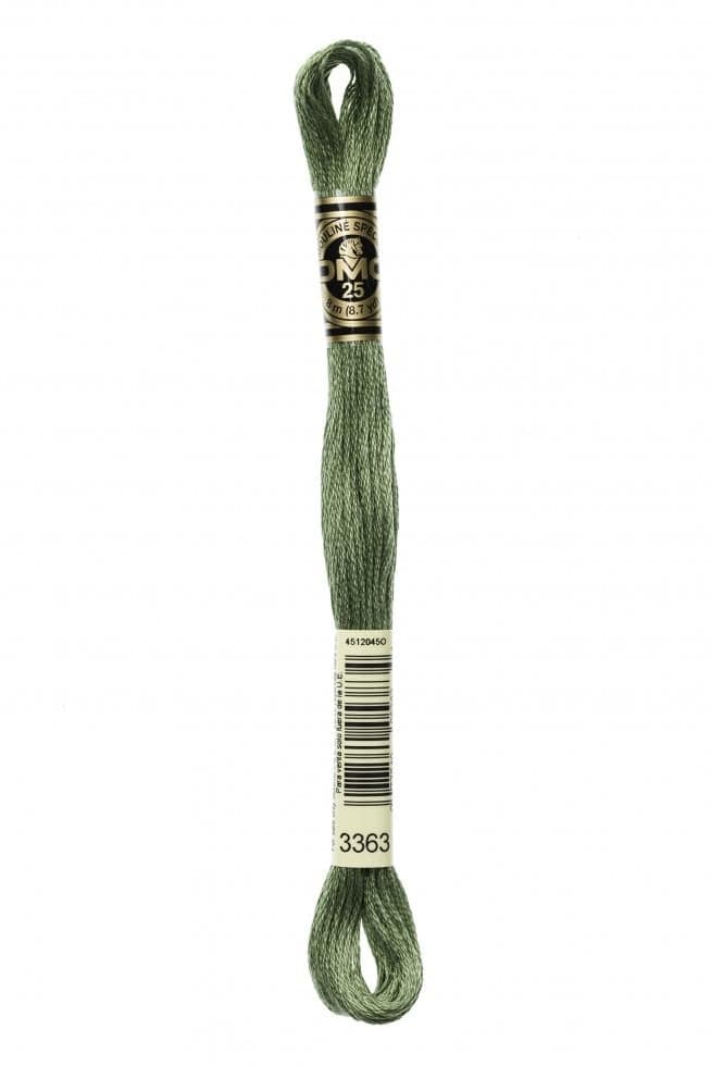 DMC Stranded Cotton Embroidery Thread 3363 - per Skein