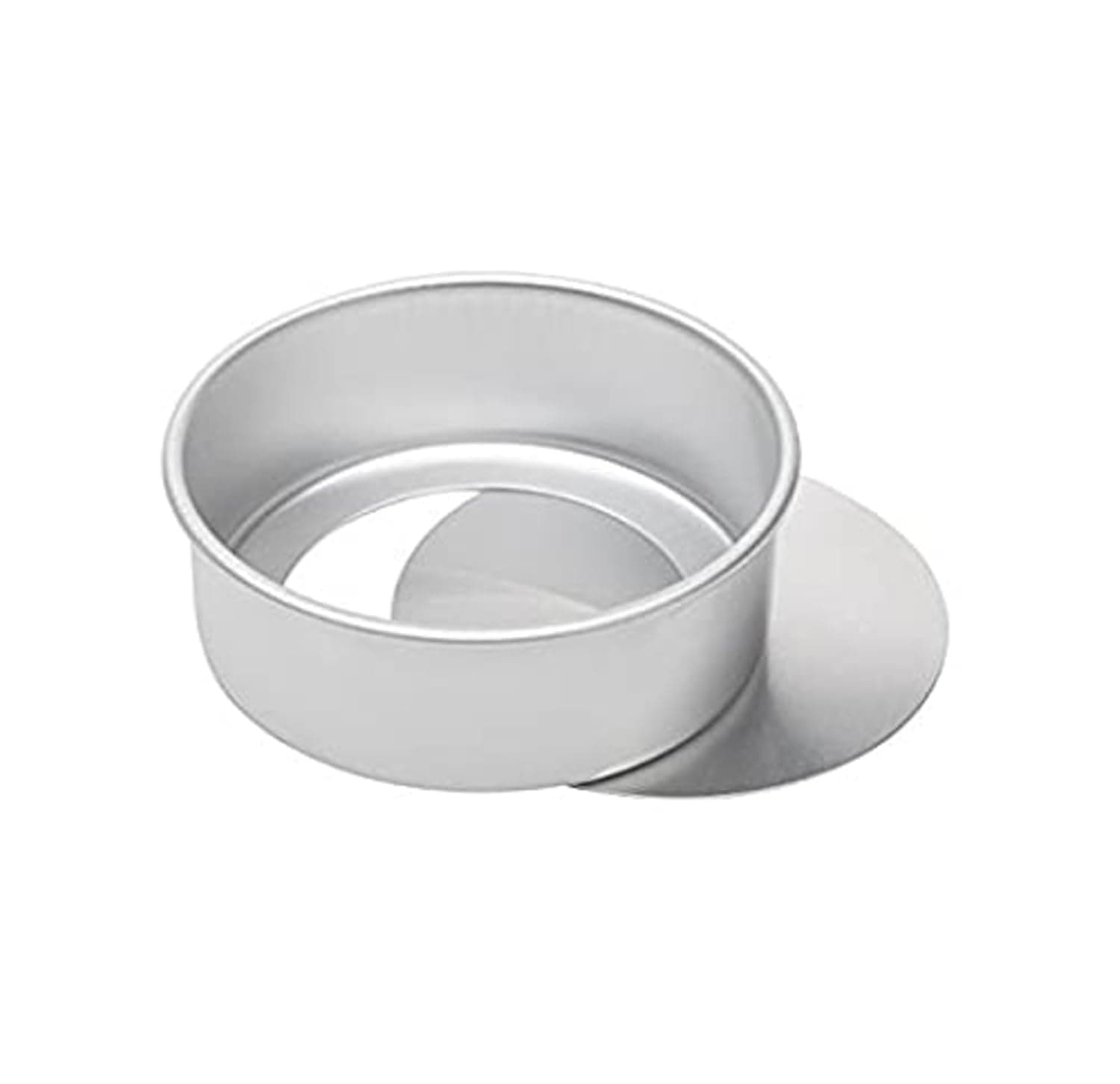 Amazon Bakeware Removable Bottom Round Cake Pan/Mould/tin for Oven/Cooker - 7 Inches for 1 kg of Cake
