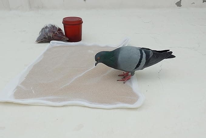 YAWEH Thin Cotton Reusable Papad,Vadagam, Spices, Millets Drying Cloth with Net and Zip Size: (29 X 36 Inches) Suitable for Both Indoor and Outdoor
