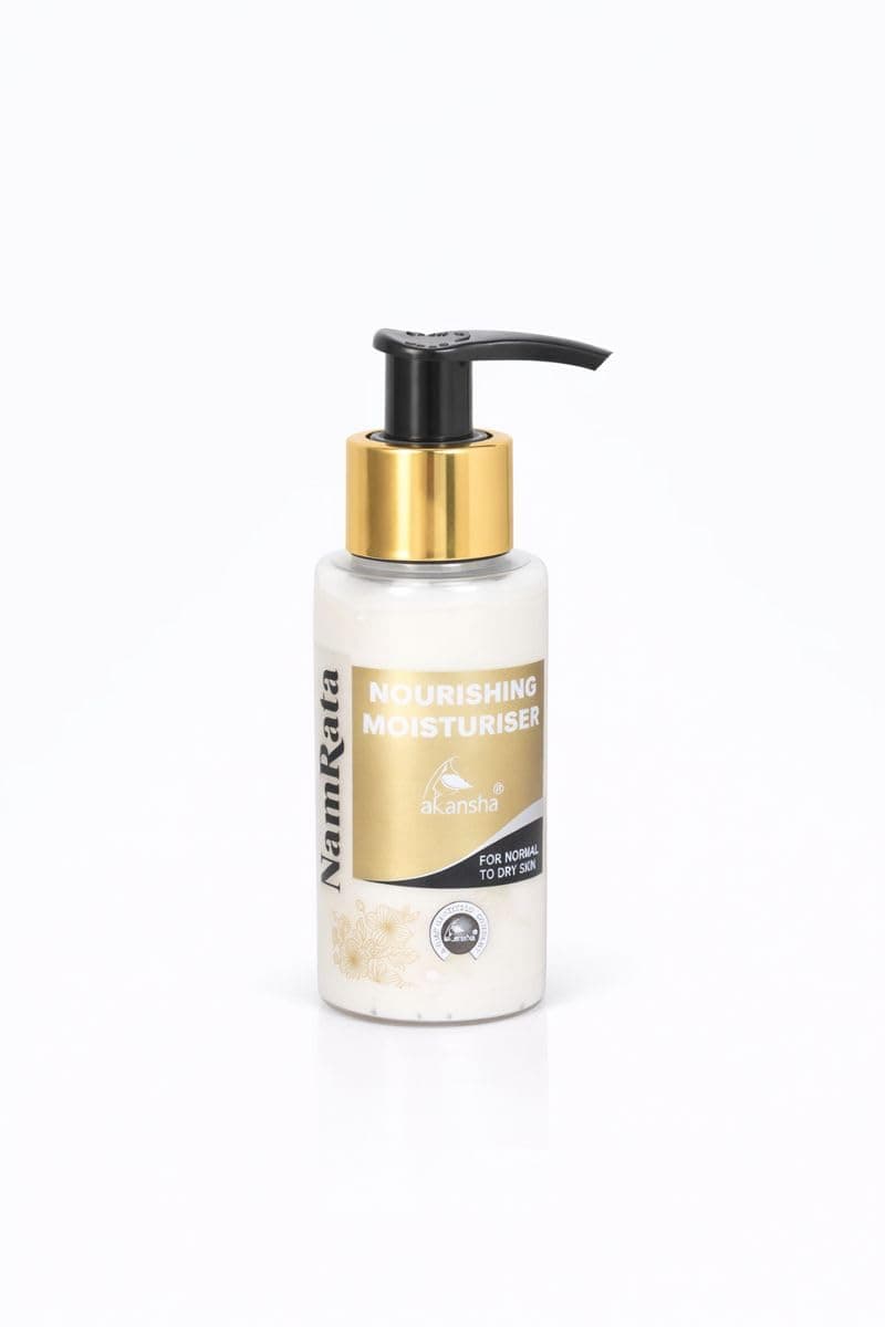 AKANSHA Cream Namrata Ayurvedic Nourishing Moisturizer for Normal and Dry Skin (50ML)