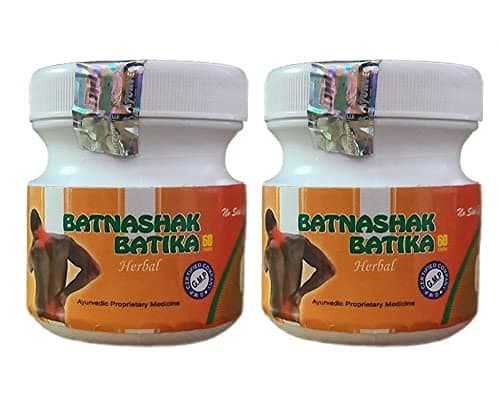 Batnashak Batika|60 tablets in each pack|(Pack of 2)|120 capsules in whole pack, 2 count