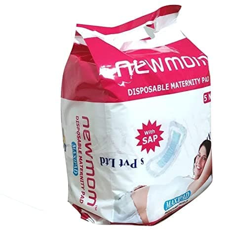 Maxi Maternity Pad Pack Of 5 Pcs (MAXIPAD 850 ml) By Jomed pack of 2
