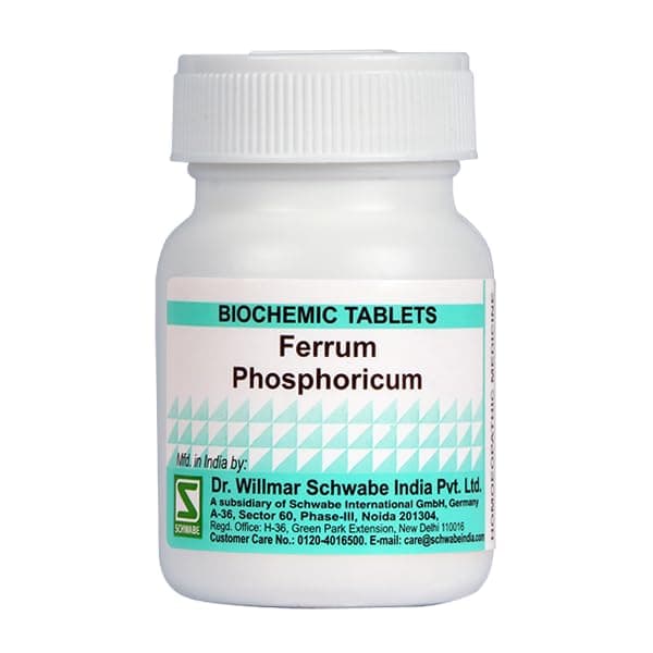 Dr. Willmar Schwabe Ferrum Phosphoricum Biochemic Tablet6X (25 GM)