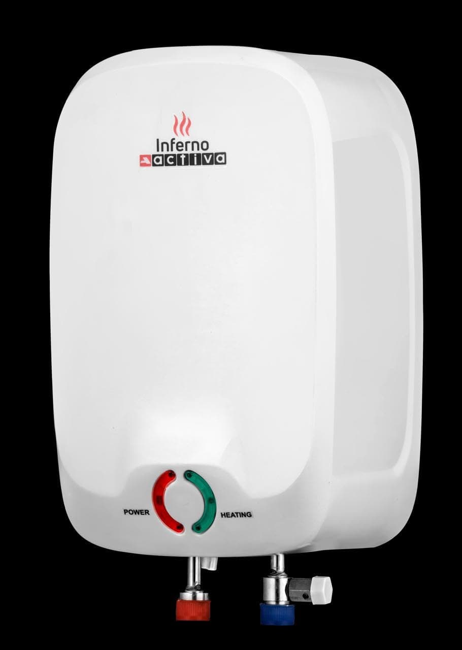 ACTIVA Instant Water Geyser | Powerful Copper Heating Element | ISI Marked | Energy Efficient | 5 Safety Protections | Compact Wall-Mounted Design for Home water geyser