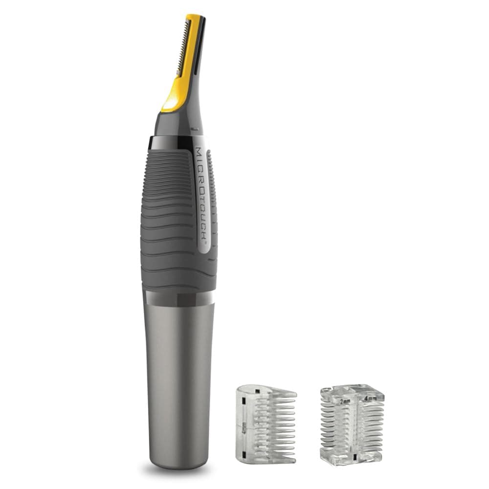 Micro Touch Titanium Lighted Hair Trimmer for Men, Max, Battery Powered, 1 Count