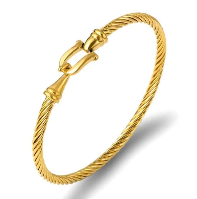 MEENAZ bracelet for women Bangles for women Anti Tarnish Stylish Lock Adjustable Bracelet for girls rose gold Kada for Women Accessories Anti Tarnish Jewellery Stainless Steel Cuff Bracelet gifts