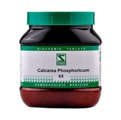 Dr Willmar Schwabe India Calcarea Phosphorica Biochemic Tablet - 6X |BCP06V|