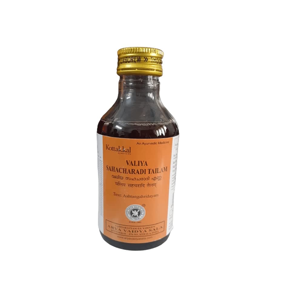 Arya Vaidya Sala Kottakkal Ayurvedic Valiya Sahacharadi Tailam - 200 Ml
