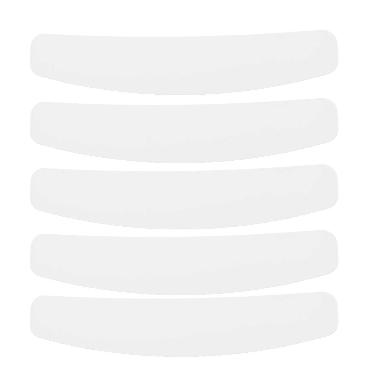 BLESSUME Tab Collars for Clergy Shirt White Insert Tab Collar, White 2 (Pack of 5), One Size