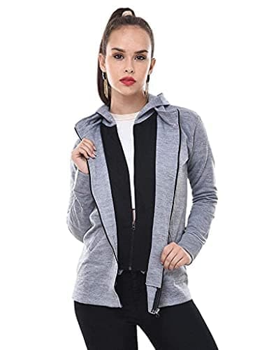 NEOAMBER Double Zipper Jacket for Women