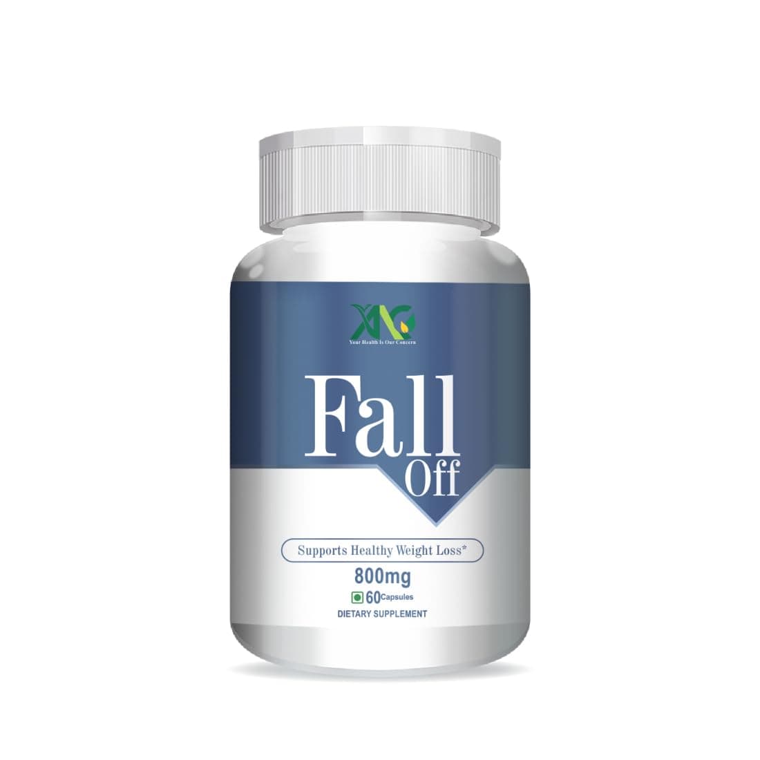 ANC Fall Off with Perilla 150mg & Kudzu 150mg Helps To Turn Fat Into Energy | Increase Metabolism | Supports Fat Burn | Weight Loss Supplement 60 Capsules (Pack of 1)