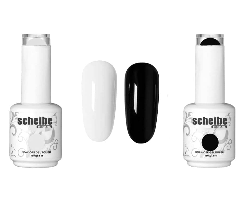 Scheibe Nail Art Gel Polish Kit, UV LED, Soak Off,