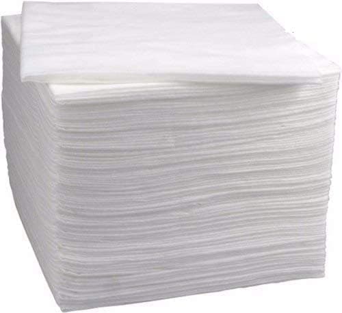 NYRA 200 Count Disposable Dry Wipes for Baby and Adults - Ultra Soft Cotton Tissue Washcloths - 8" x 8" Travel Size - Non-Moistened Cleansing Cloths for Incontinence, Body and Face