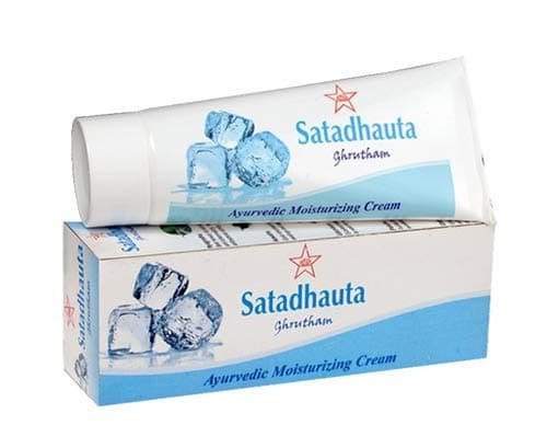 SKM Satadhauta grutham Dayurvedic moisturizing cream pack of 2