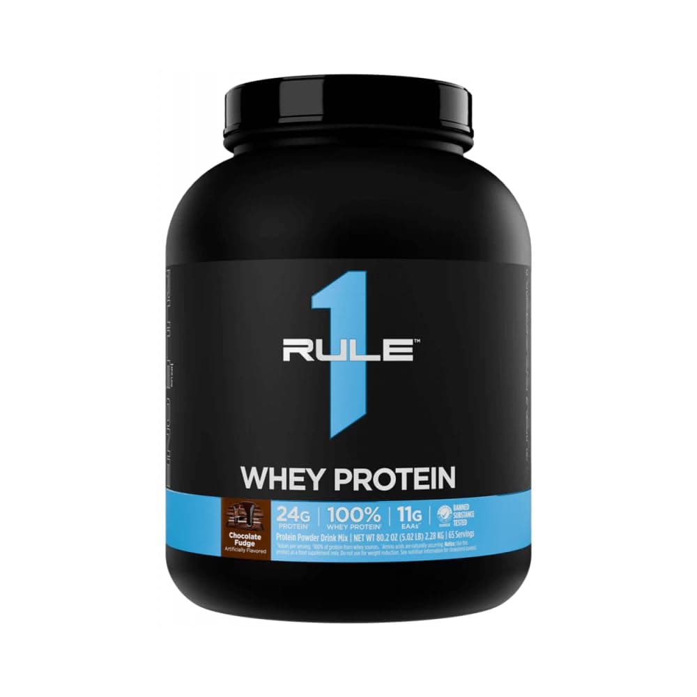 Rule 1 R1 Whey Blend - 5.2 lbs (Chocolate Fudge)